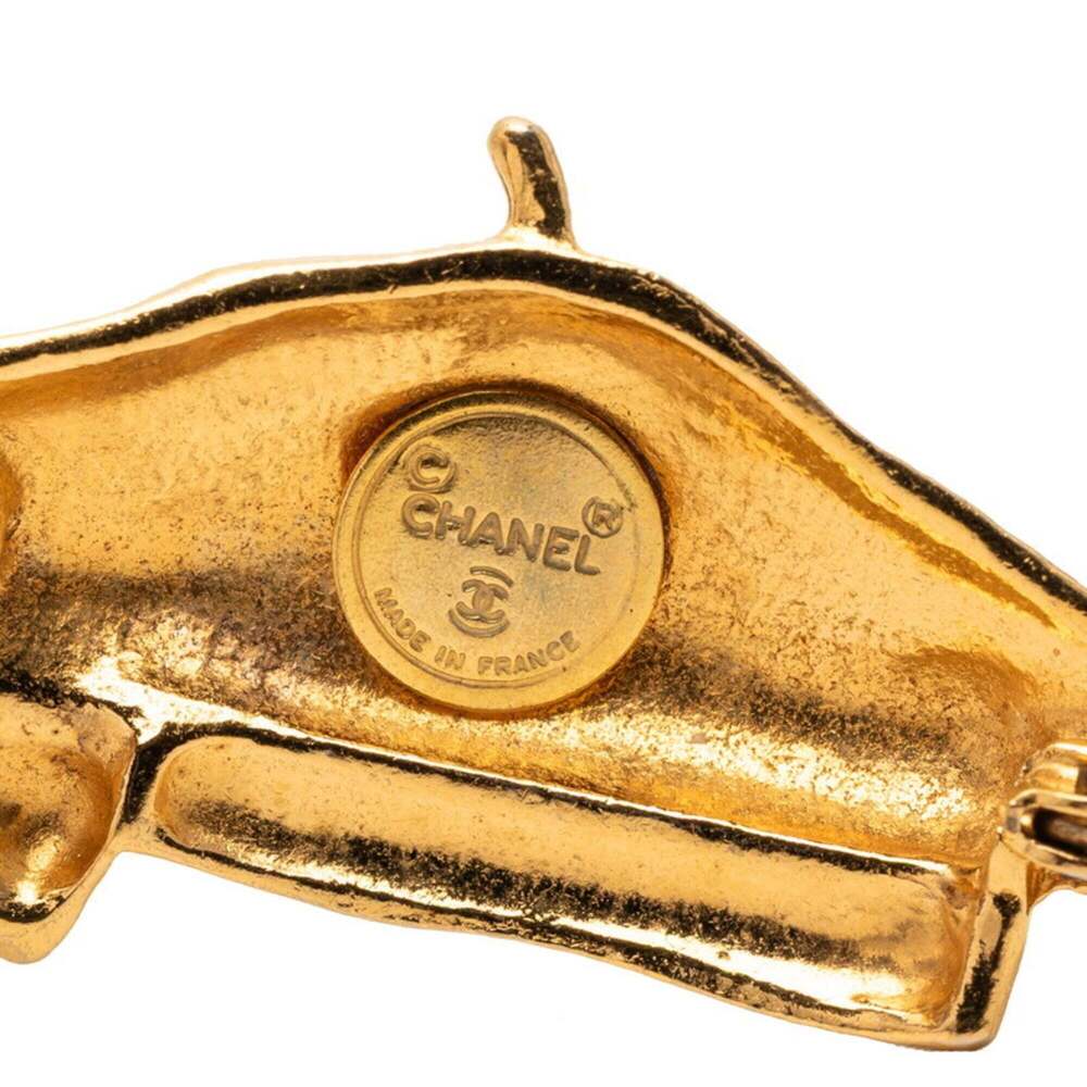CHANEL Vintage Gold Brooch - Picture 3 of 3